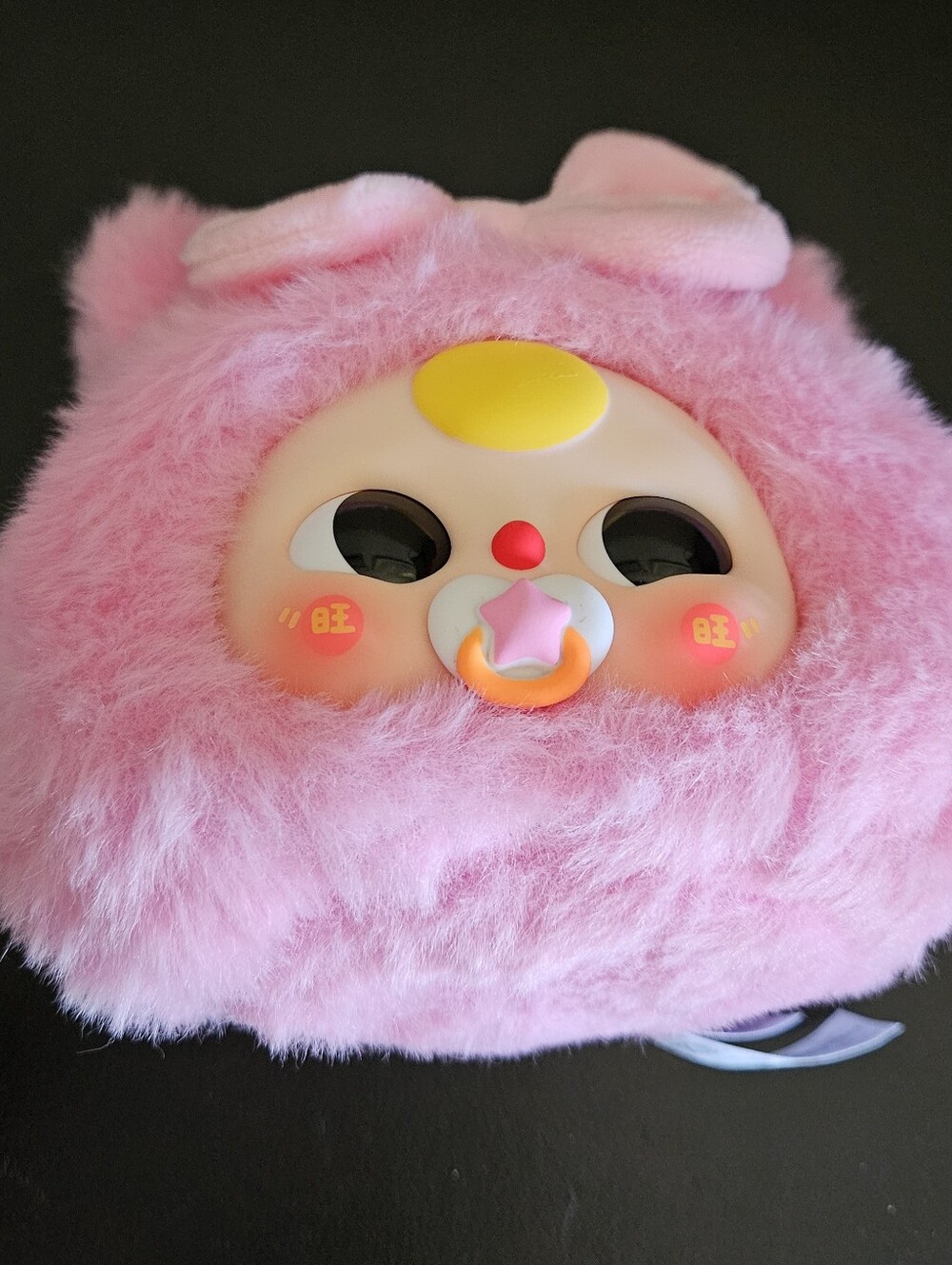 Baby Three Good Luck Bag Pink Plush Baby Blind Box series with Bow - Picture 3 of 7